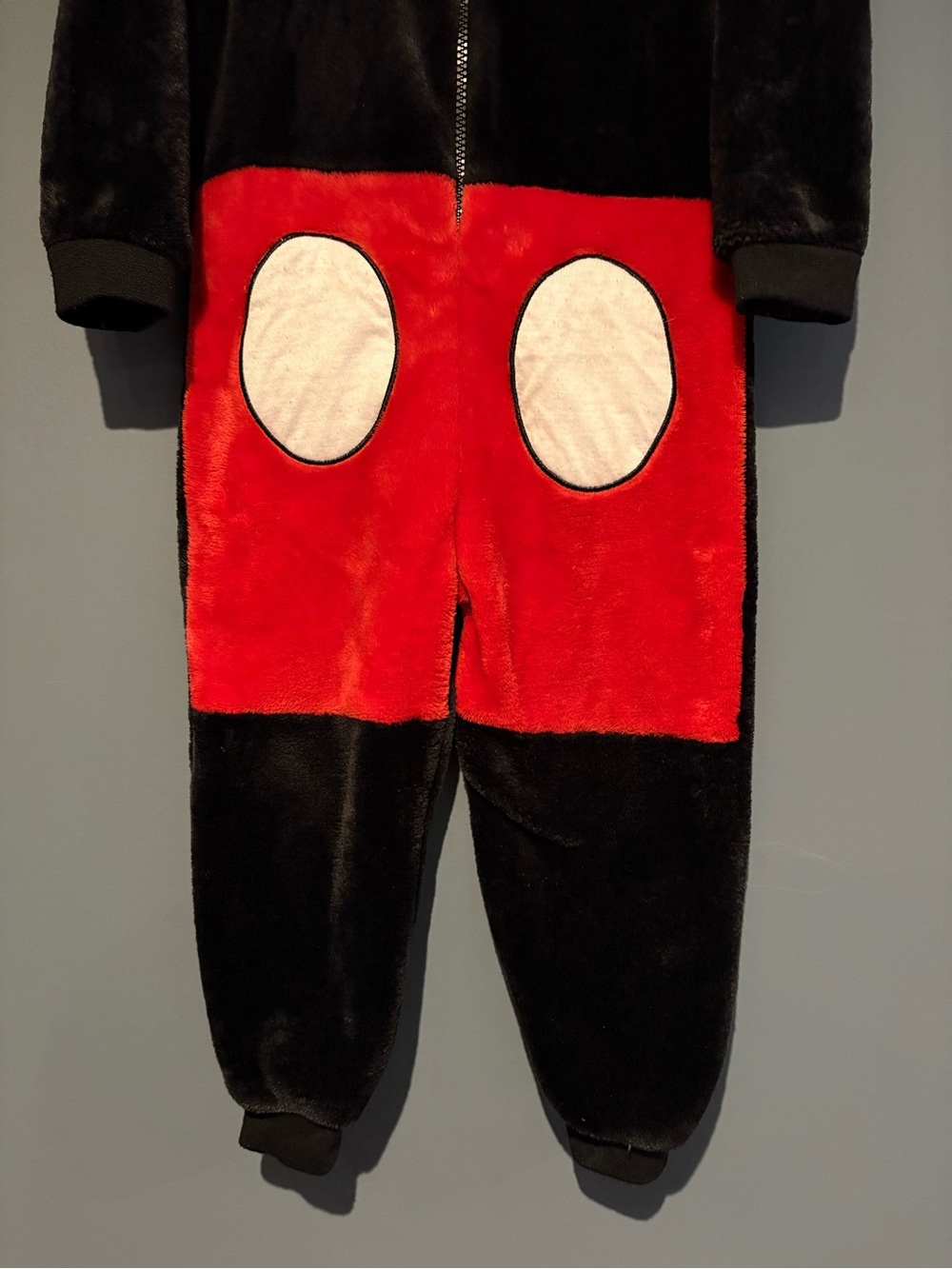 Mickey Mouse Onsie Zip Up Suit Costume Kids Size 5T Halloween Dress Up Bodysuit - Picture 6 of 8